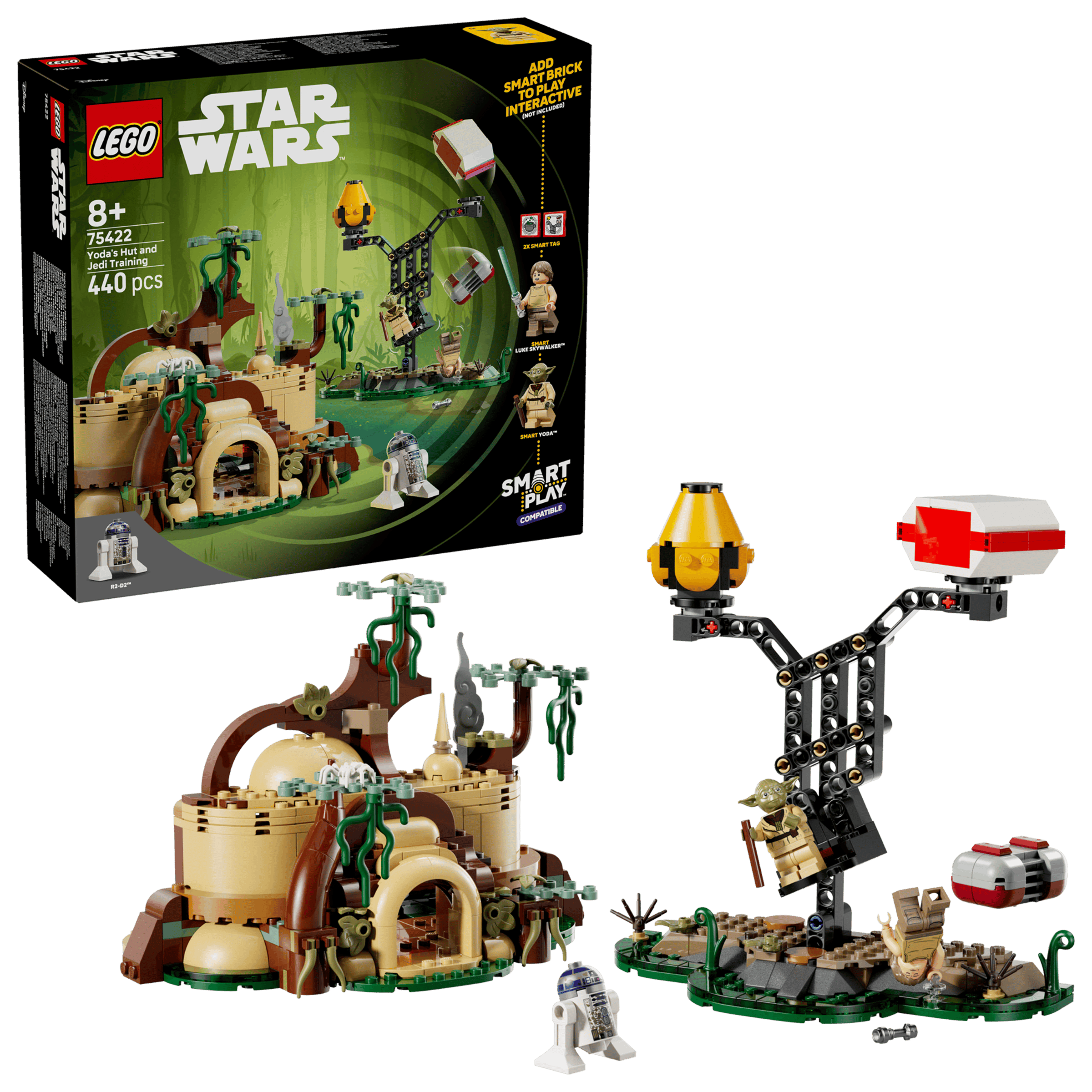 LEGO STAR WARS 75422 YODA’S HUT AND JEDI TRAINING