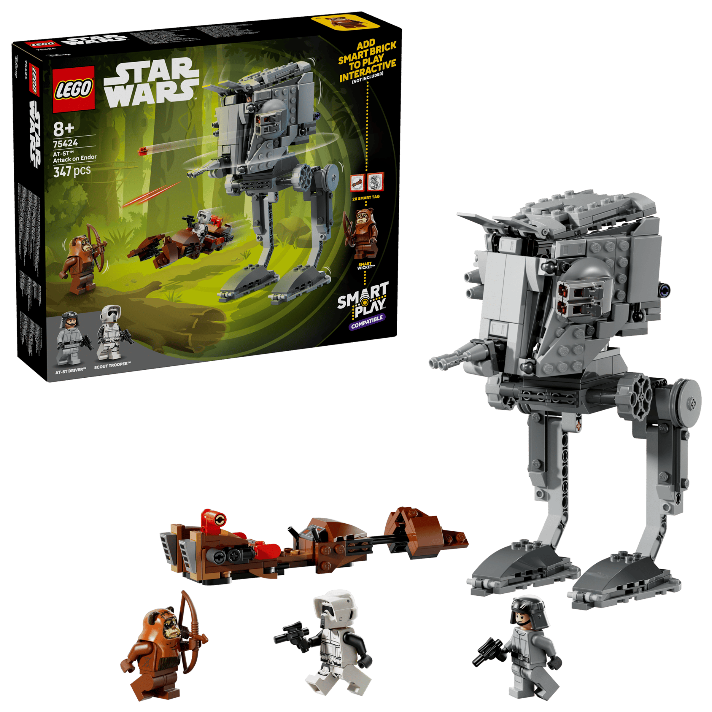 LEGO STAR WARS 75424 SMART PLAY AT-ST ATTACK ON ENDOR